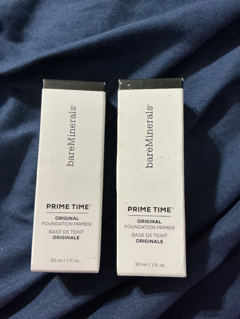 bareMinerals Prime Time Original Foundation Primer x 2 NEW DISCONTINUED
